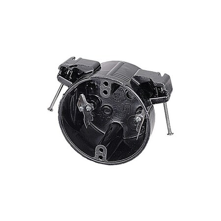 Abb Ceiling Electrical Box, 21.5 cu. in., Round, Non-Metallic 4170-CFB